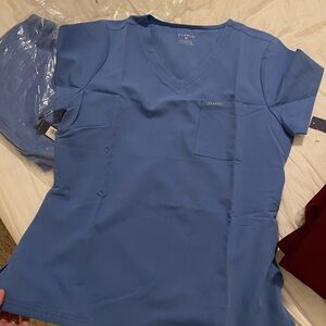 Jaanu Blue Scrub Set